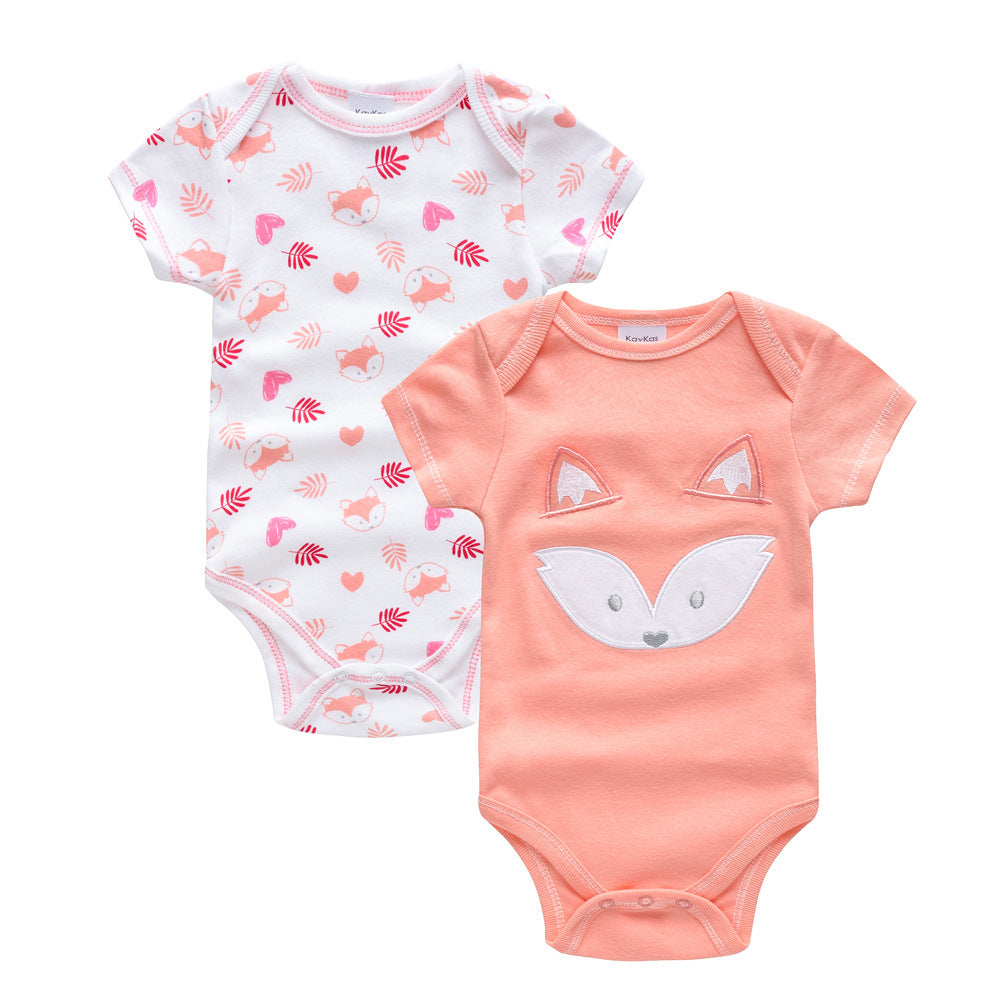 Sleeveless Cotton Baby Romper