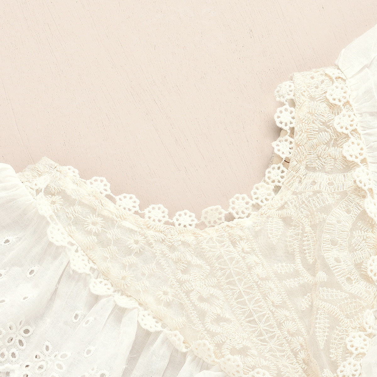 Delicate Lace Baby Jumpsuit