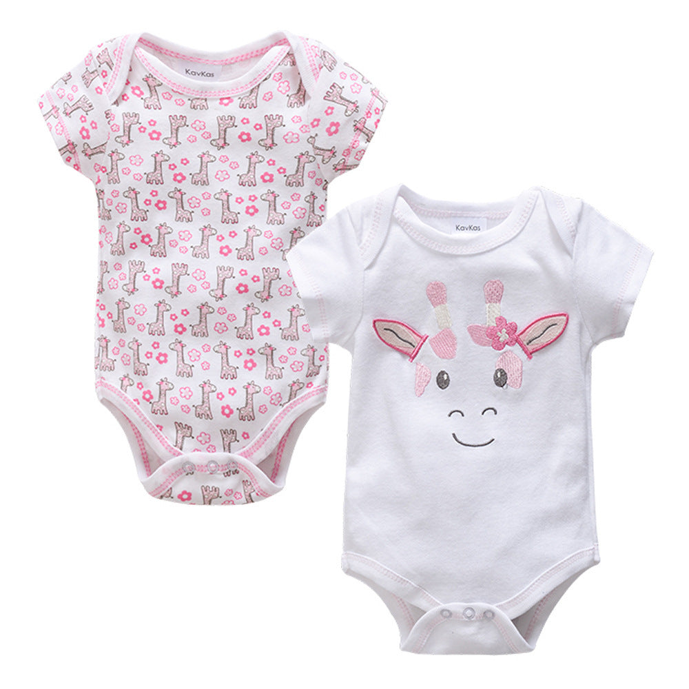 Sleeveless Cotton Baby Romper