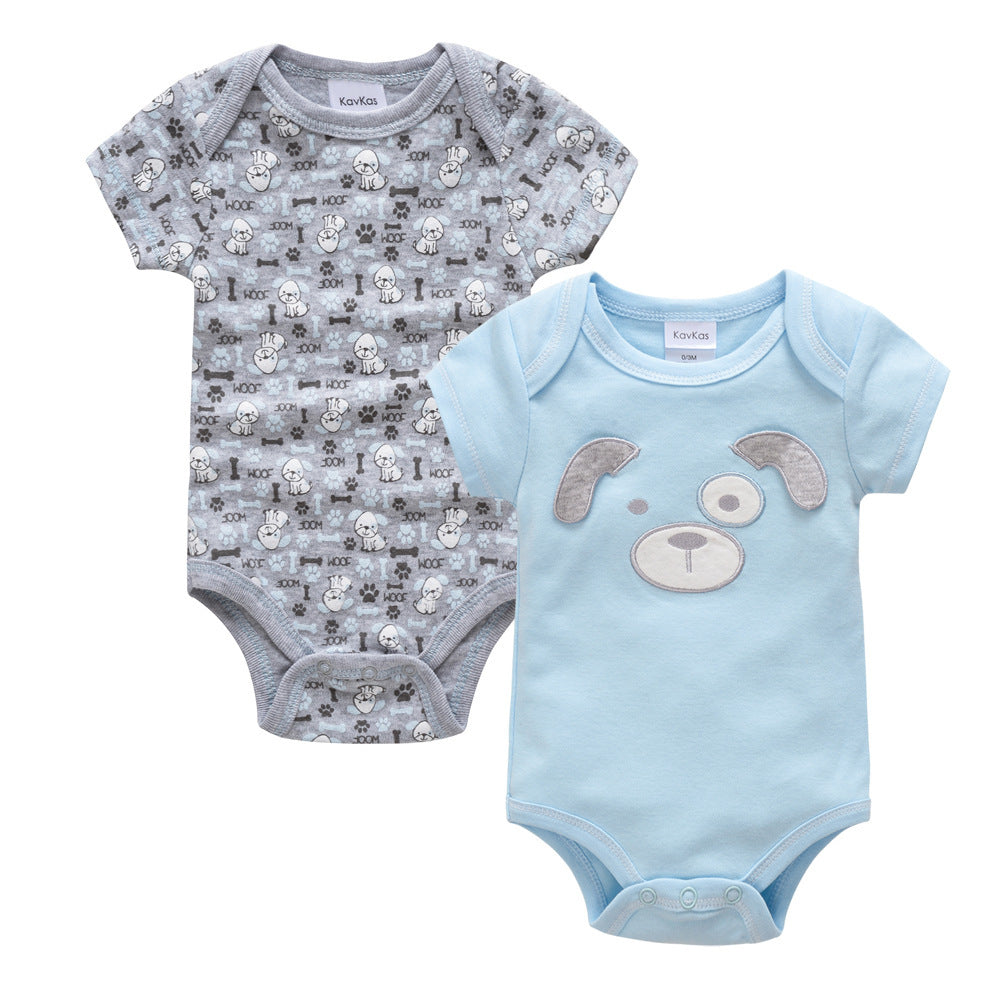 Sleeveless Cotton Baby Romper