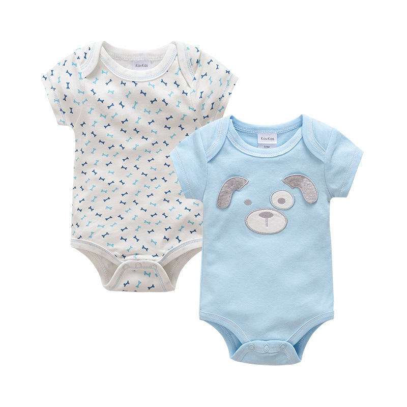 Sleeveless Cotton Baby Romper