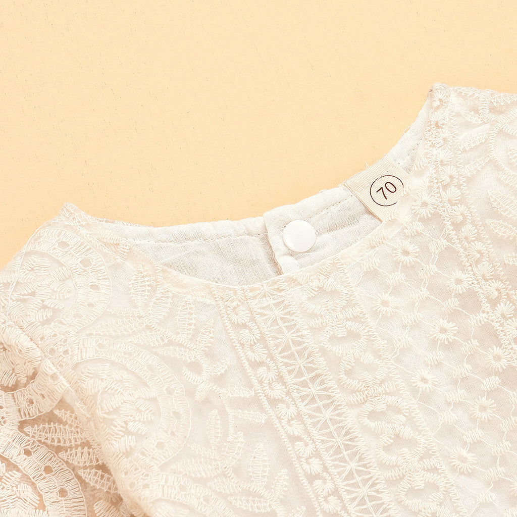 Delicate Lace Baby Jumpsuit