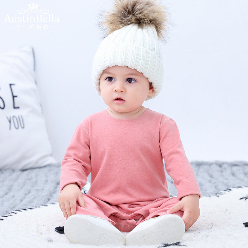 Comfy Baby Pajama Romper
