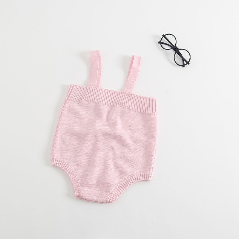 Hand-Knitted Baby Onesie