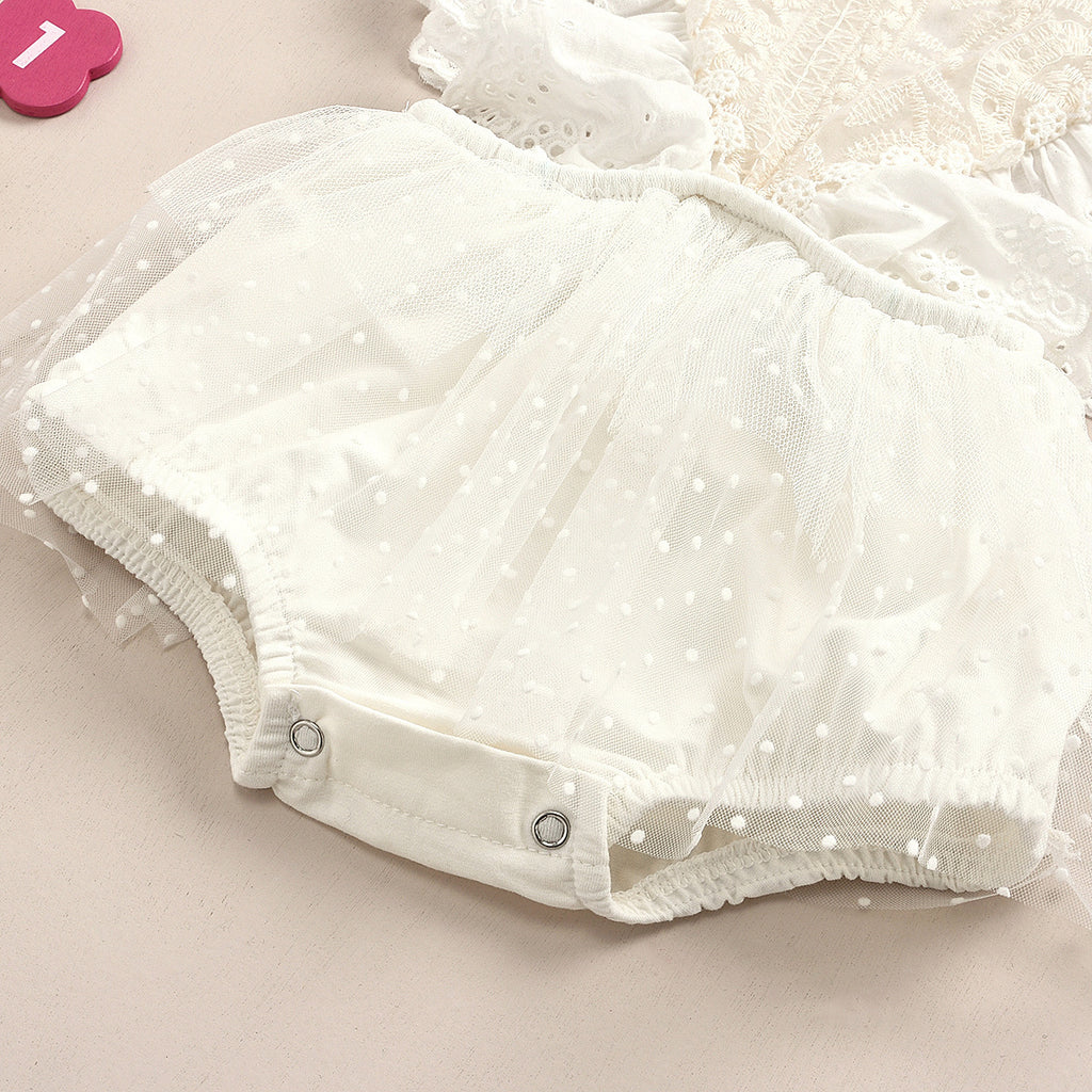 Delicate Lace Baby Jumpsuit
